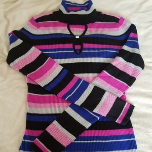 International Concepts ribbed sweater